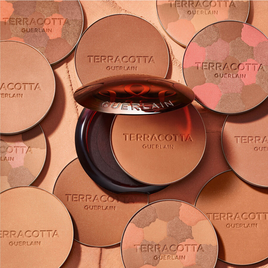 terracota ⋅ polvos bronceadores - 96 de ingredientes de origen natural - recarga ⋅ guerlain