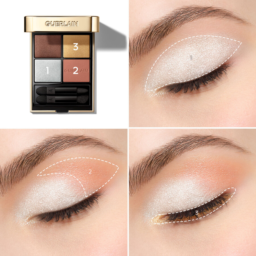 ombres g ⋅ cuarteto de sombras de ojos ⋅ guerlain