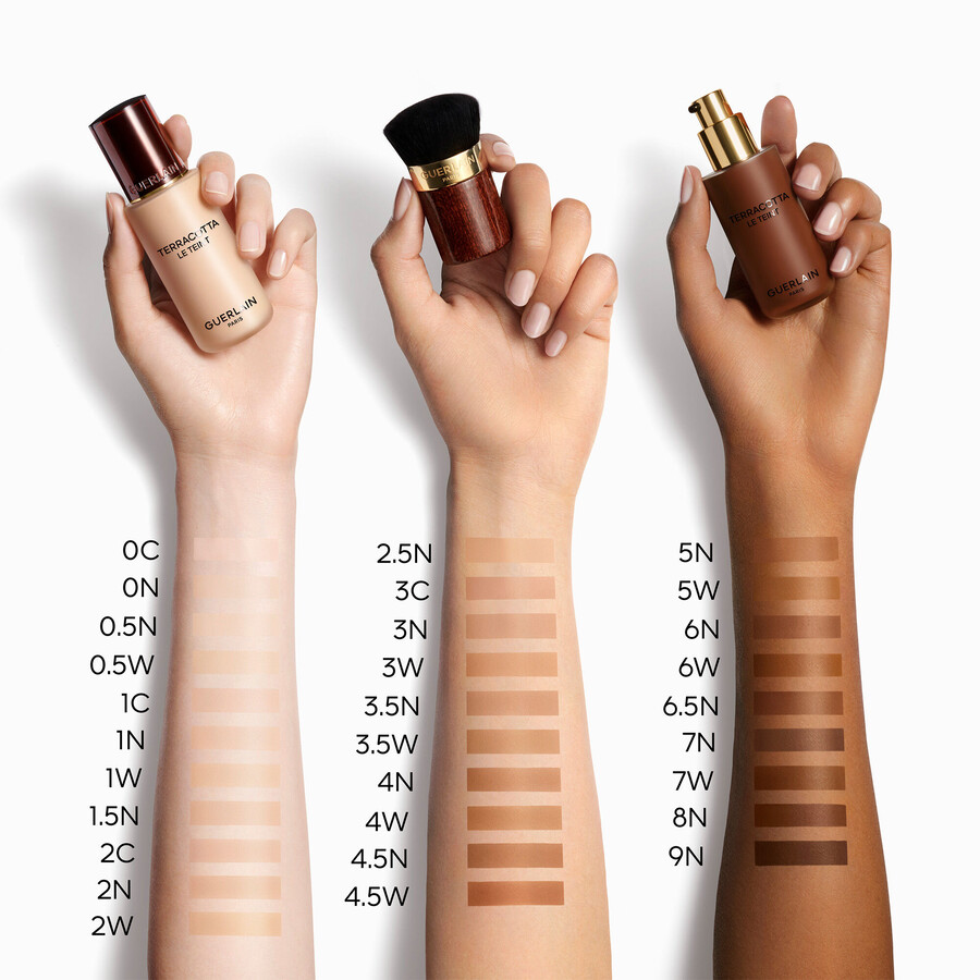 terracotta le teint ⋅ 24 horas de duraciÓn sin transferencia luminosidad natural base de maquillaje perfeccionadora ⋅ guerlain