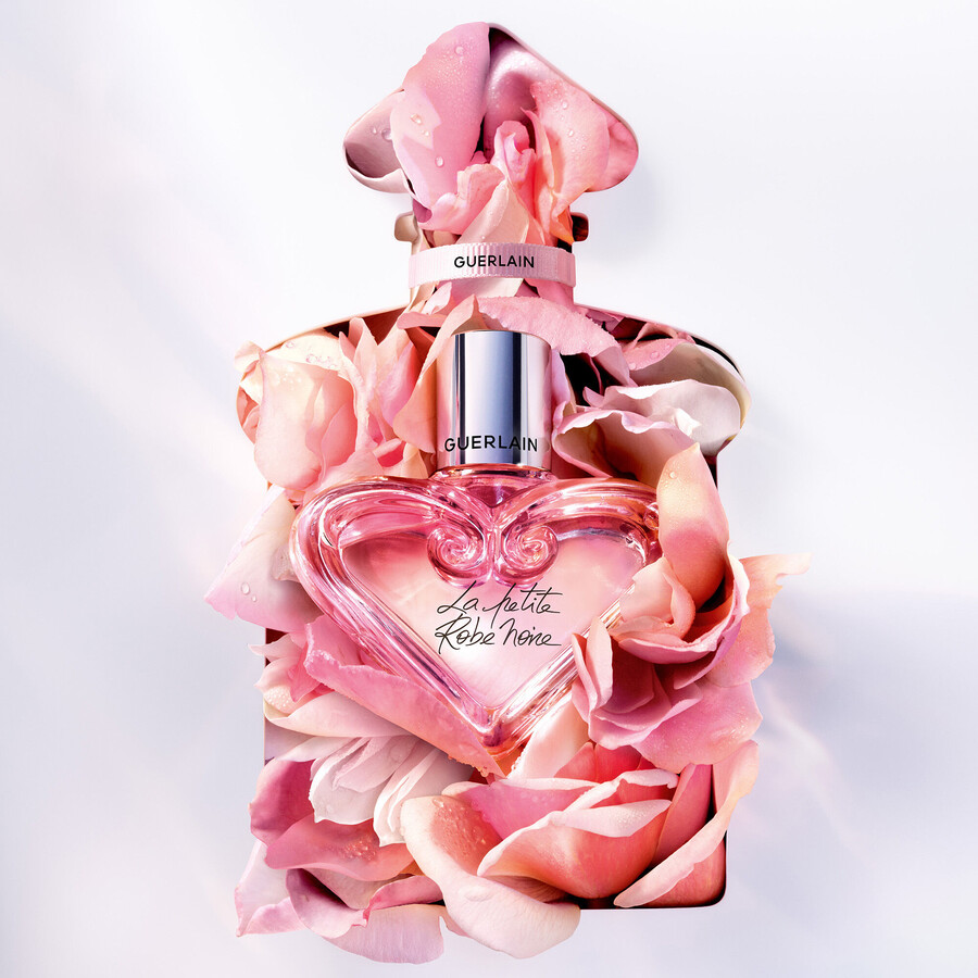 el vestido negro ⋅ el frasco con forma de corazÓn - agua de toilette ⋅ guerlain