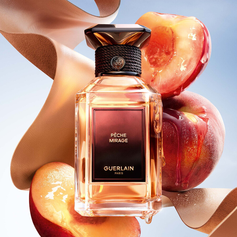 lart la matière pêche mirage perfume con aroma a melocotón ⋅ guerlain
